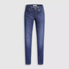Levi's Womens 711 Skinny Jeans Cobalt Overboard - Dark Wash - 188810562