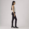 Levi's Womens 711 Skinny Jeans Soft Black - 188810049