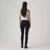 Levi's Womens 711 Skinny Jeans Soft Black - 188810049