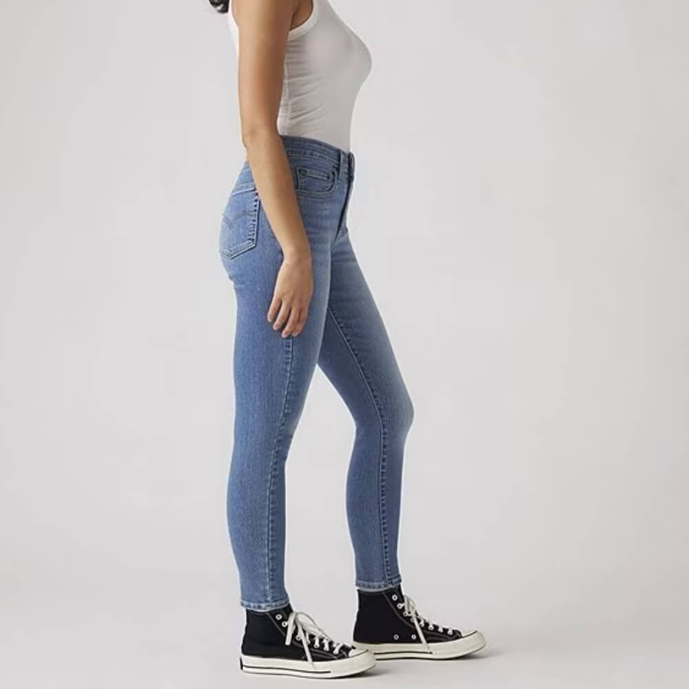 Levi's Womens 721 Skinny Jeans Eternal Indigo Mid - Medium Wash - 188820788