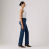 Levi's Womens 723 High-Rise Straight Jeans True Blue Dark - Dark Wash - 008SY0002