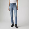 Levi's Womens 724 High Rise Straight Jeans Eternal Indigo - Medium Wash - 188830356