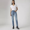 Levi's Womens 724 High Rise Straight Jeans Eternal Indigo - Medium Wash - 188830356