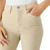 Levi's Womens 724 High Rise Straight Jeans Oyster Gray - 188830491