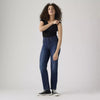 Levi's Womens 724 Straight Fit Jeans Chelsea Carbon Glow - Dark Wash - 188830304