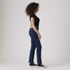 Levi's Womens 724 Straight Fit Jeans Chelsea Carbon Glow - Dark Wash - 188830304