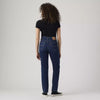Levi's Womens 724 Straight Fit Jeans Chelsea Carbon Glow - Dark Wash - 188830304