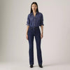 Levi's Womens 725 High Rise Bootcut Jeans Dark Wash - 187590038