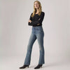 Levi's Womens 725 High Rise Bootcut Jeans Dark Wash - 187590121