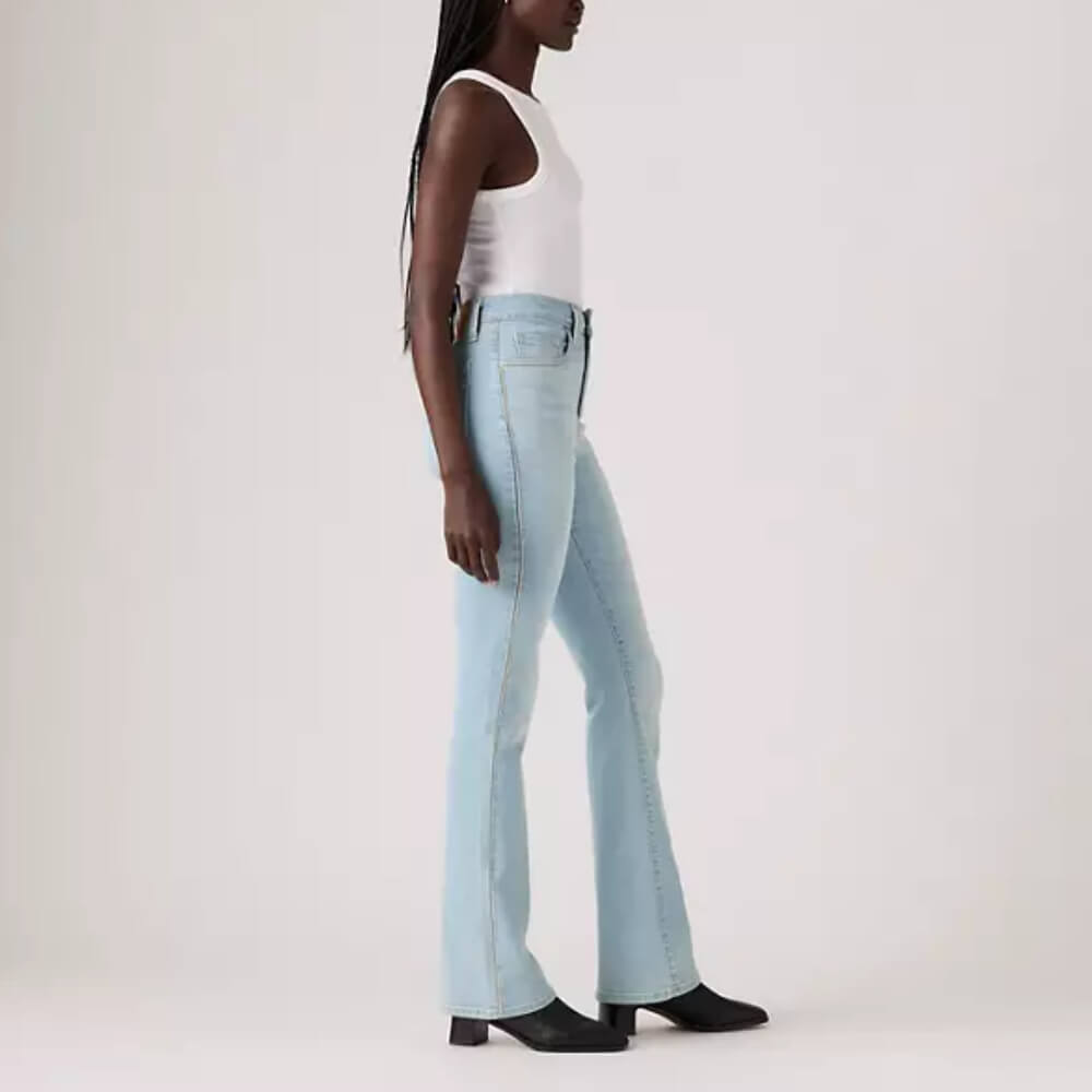 Levi's Womens 725 High Rise Bootcut Jeans Sparkle On Stripe - 187590276