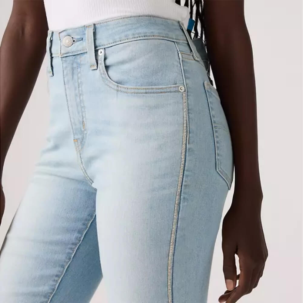 Levi's Womens 725 High Rise Bootcut Jeans Sparkle On Stripe - 187590276