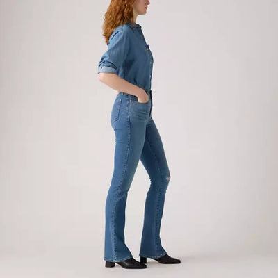 Levi's Womens 725 High-rise Bootcut Jeans Timeless Tint - 187590236