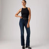 Levi's Womens 725 High-rise Bootcut Seamed Jeans Fell in Love - Dark Wash - 007X50001