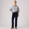 Levi's Womens 725 Kick Bootcut Jeans The Real Thing - Dark Wash - 001W10023