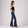 Levi's Womens 726 Flare Jeans Eternal Indigo - Dark Wash - A34100081