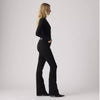 Levi's Womens 726 Flare Jeans Soft Black - A34100007