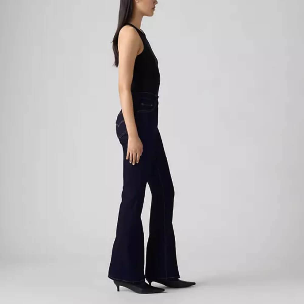 Levi's Womens 726 High-rise Flare Jeans Cast Shadows - A34100123