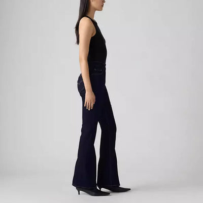 Levi's Womens 726 High-rise Flare Jeans Cast Shadows - A34100123