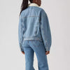 Levi's Womens '90s Sherpa Trucker Jacket Inner Adventurer - Dark Wash - A44350011