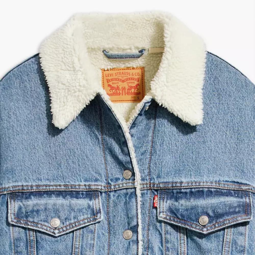 Levi's Womens '90s Sherpa Trucker Jacket - A44350011