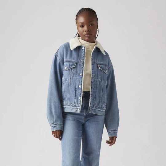 Levi's Womens '90s Sherpa Trucker Jacket | Shop Now