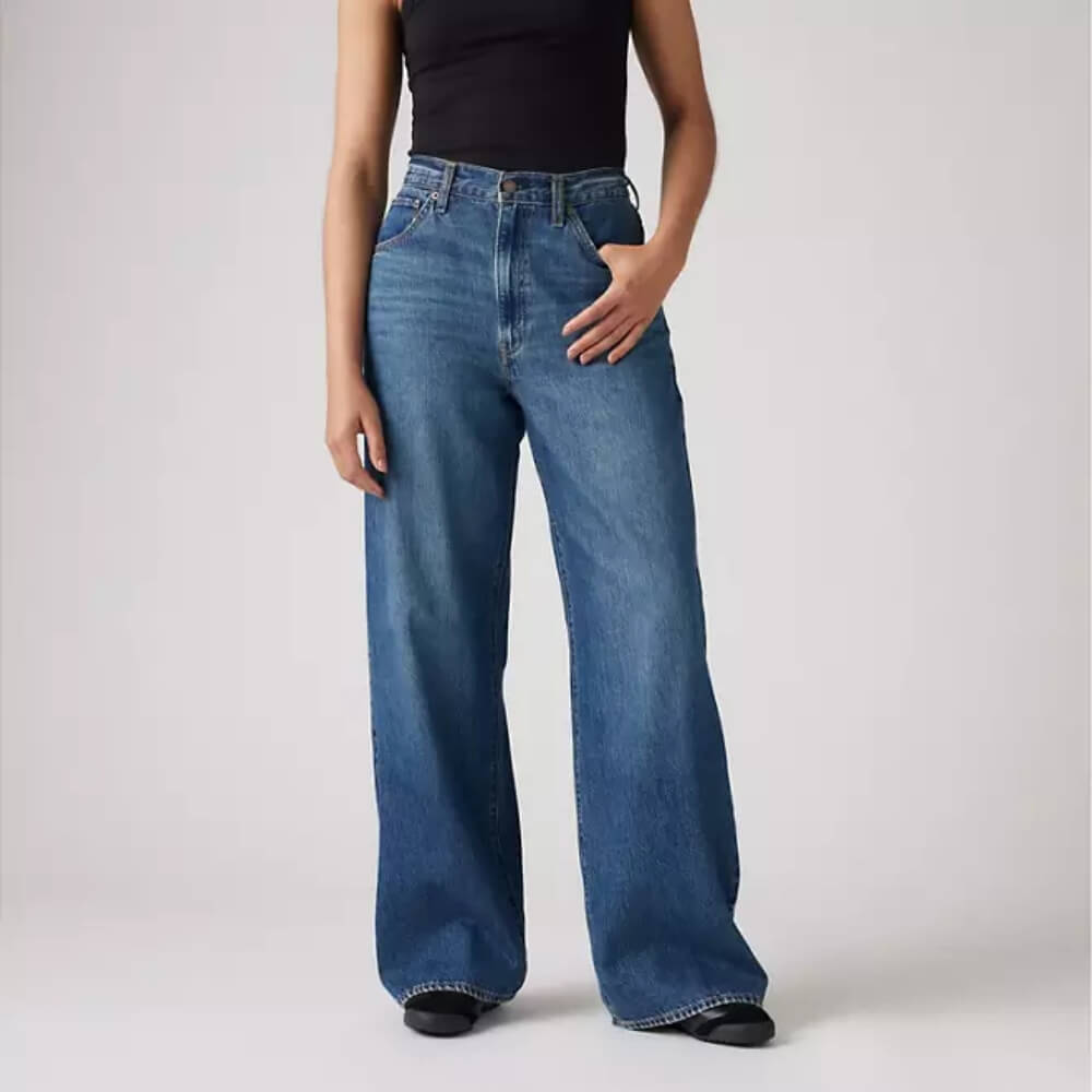 Levi's Womens Cinch Baggy Jeans Chasing Dreams - 001UP0002