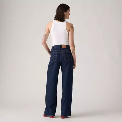 Levi's Womens Cinch Baggy Jeans Reign Of The Rinse - 001UP0016