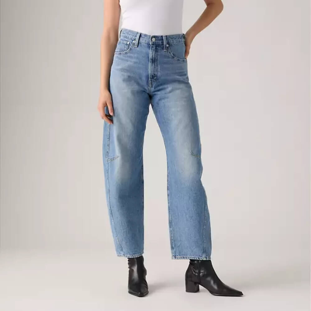 Levi's Womens Cinch Barrel Jeans