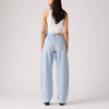 Levi's Womens Cinch Barrel Jeans Abraided Art - Light Wash - 003V50003
