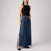 Levi's Womens Iconic Long Skirt Blue - A87270011