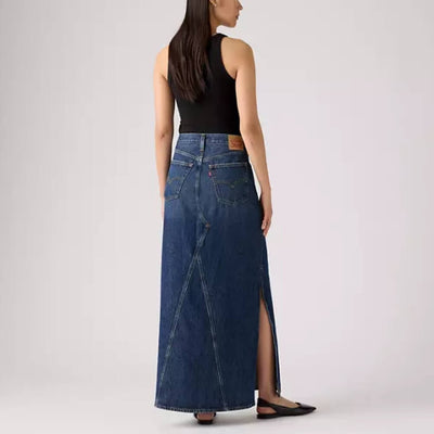 Levi's Womens Iconic Long Skirt Blue - A87270011