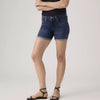 Levi's Womens Mid Length Shorts Stop The Confusion - Dark Wash - 299650122