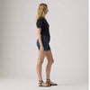 Levi's Womens Mid Length Shorts Stop The Confusion - Dark Wash - 299650122