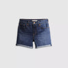 Levi's Womens Mid Length Shorts Stop The Confusion - Dark Wash - 299650122