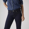 Levi's Womens Mid Rise Classic Bootcut Jeans Island Rinse - Dark Wash - 392520004