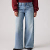 Levi's Womens Middy Wide-leg Jeans Pen And Paper - Medium Wash - 0081Z0003