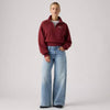Levi's Womens Middy Wide-leg Jeans Pen And Paper - Medium Wash - 0081Z0003