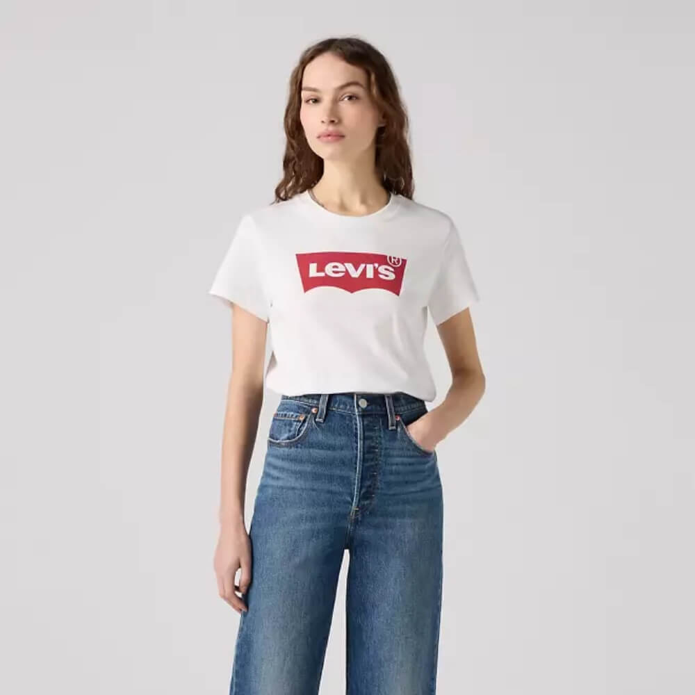 Levi's Womens The Perfect Tee T-Shirt White - 173690468