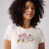 Levi's Womens Perfect T-Shirt Melting Rose Bw Egret - White - 173693560