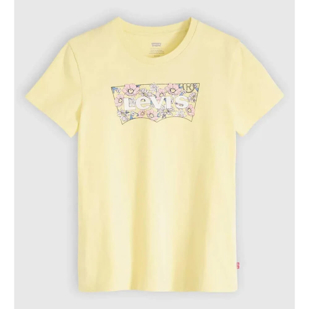 Levi's Womens Perfect T-Shirt Yellow - 173693384