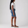 Levi's Womens Shaping Bermuda Shorts Dark Wash - 001VE0002