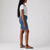 Levi's Womens Shaping Bermuda Shorts Dark Wash - 001VE0002