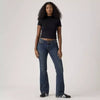 Levi's Womens Superlow Bootcut Jeans Sweep Down - Dark Wash - A46790042
