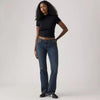 Levi's Womens Superlow Bootcut Jeans Sweep Down - Dark Wash - A46790042