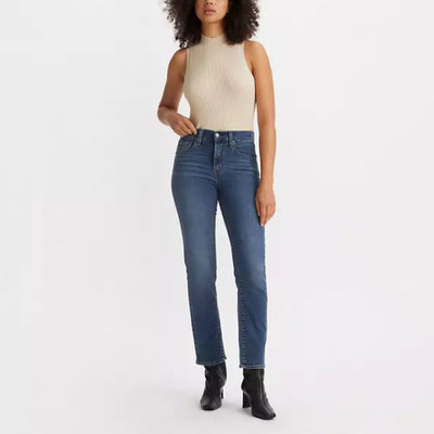 Levi's Womens 724 High Rise Straight Jeans