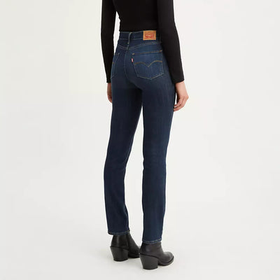 Levi's Womens 724 Mid Rise Straight Jeans 