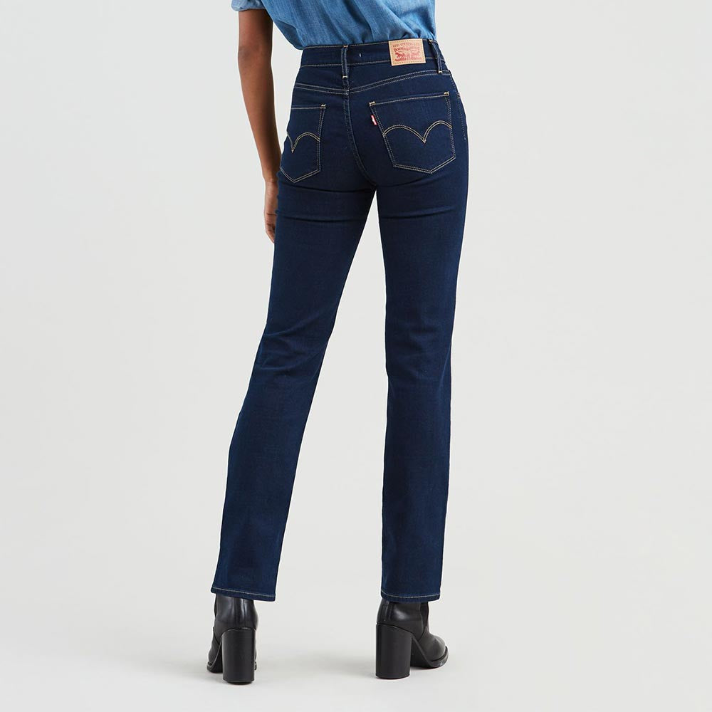 Levi's Womens 724 Mid Rise Straight Jeans