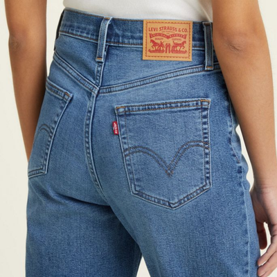 Levi's Womens High Rise Mom Jeans