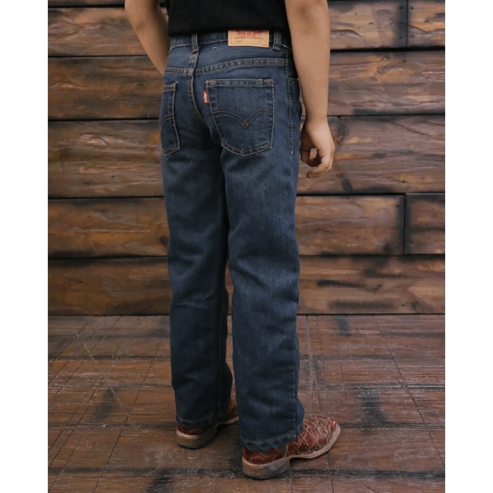 Levi’s Boys 505 Relaxed Straight Leg Performance Jeans (Sizes 8 - 20)