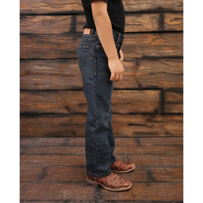 Levi’s Boys 505 Relaxed Straight Leg Performance Jeans (Sizes 4 - 7X)